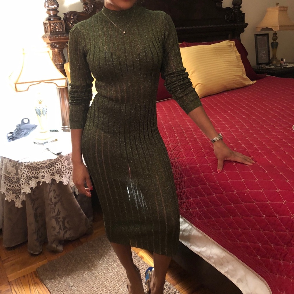 In Knit For The Long Haul Knit Dress